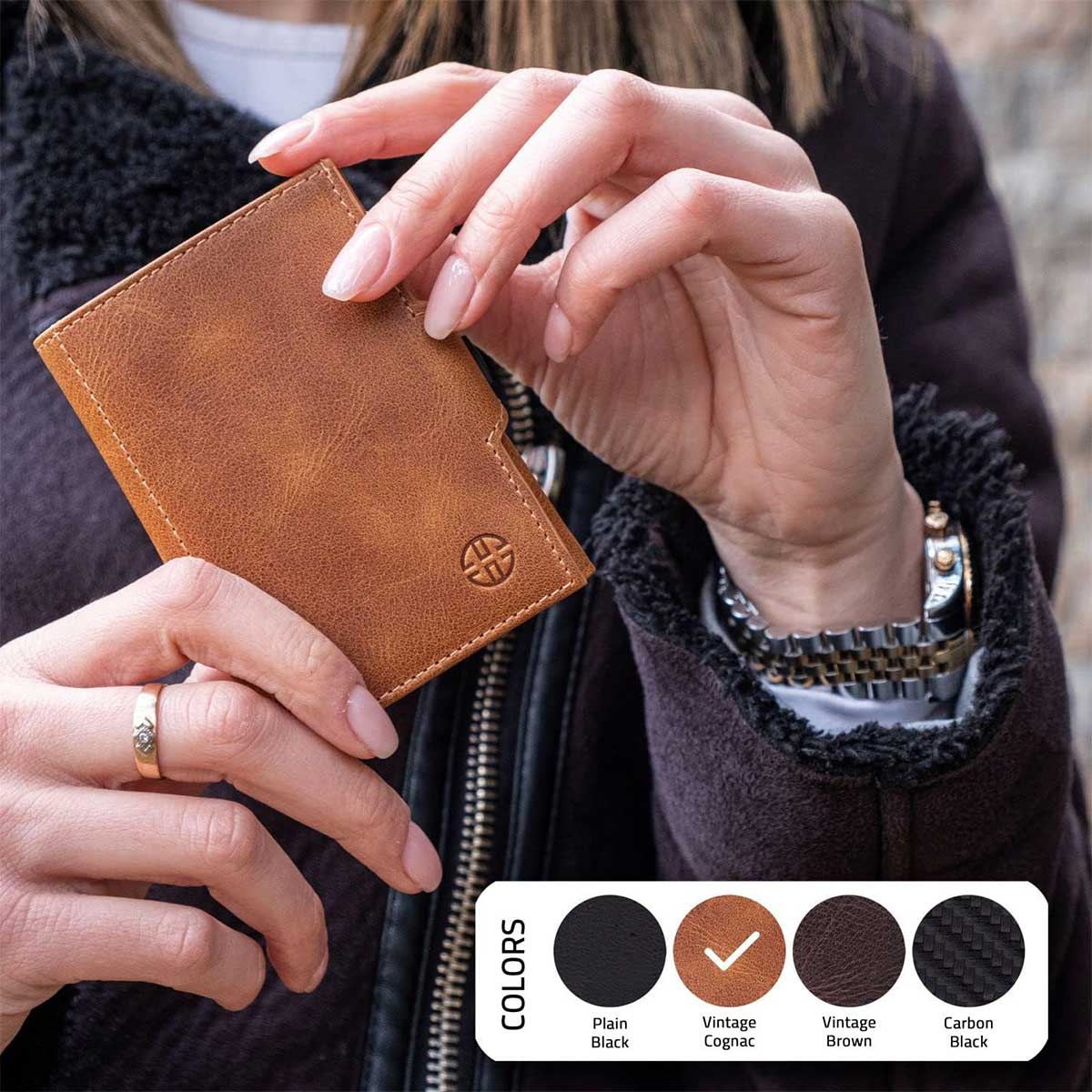  TRUSADOR Verona Leather Wallets for Men & Women